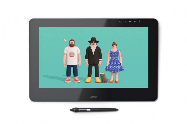 Das Display ... (Bild: Wacom)